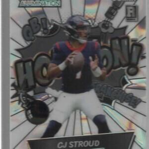 CJ Stroud Wild Card Comix Football Card - Quarterback 7/10